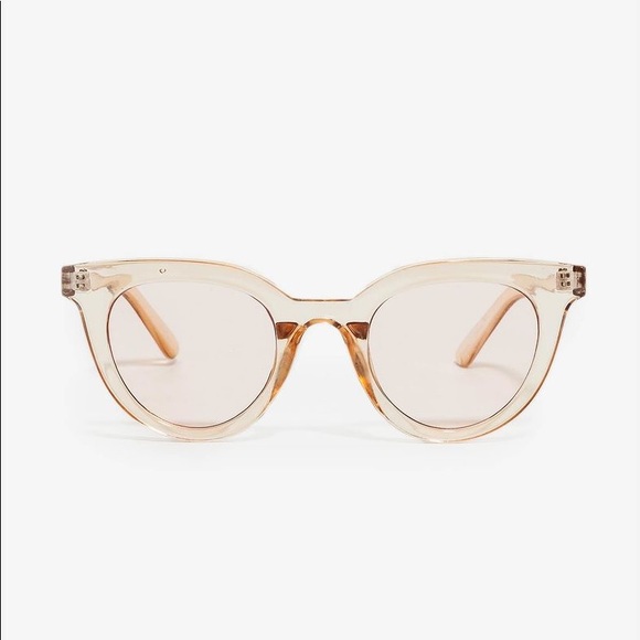 Accessories - Nude Cat Eye Round Hot Summer Sunnies